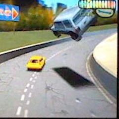 doing a front flip