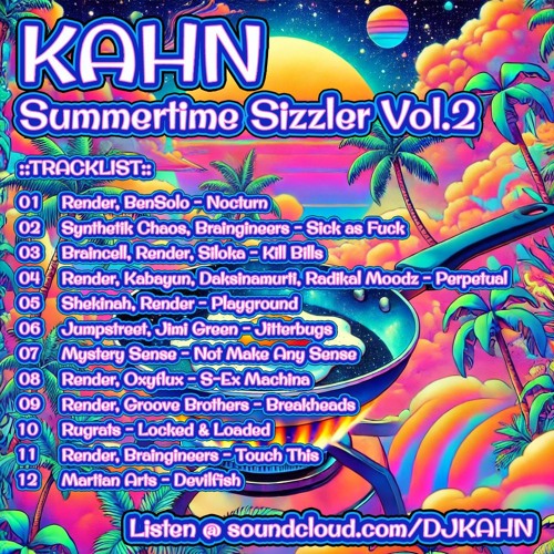 KAHN - Summertime Sizzler Vol. 2 (Recorded Live At Organic Circuitry 6 - 15 - 2024)