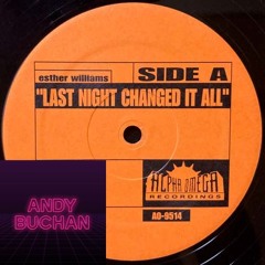 Esther Williams - Last Night Changed It All (Andy Buchan Quick Fix Edit)