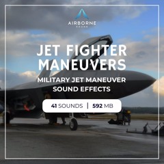 Jet Fighter Maneuvers Sound Effects Collection Preview Montage