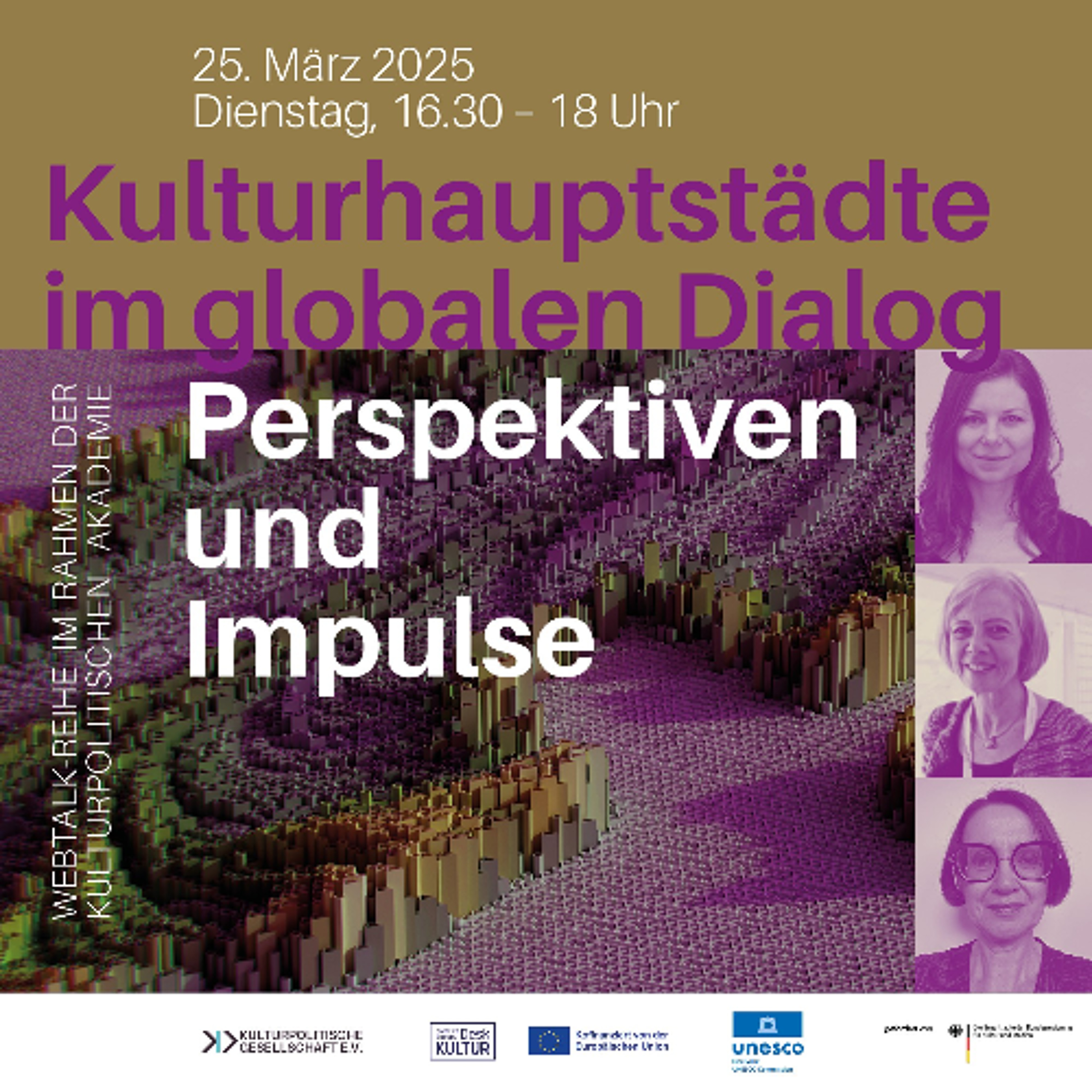 Podcasts der Kulturpolitischen Gesellschaft