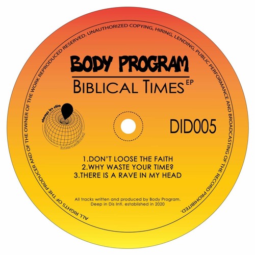 Body Program - There Is A Rave In My Head