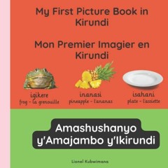 Get [EPUB KINDLE PDF EBOOK] My first picture book in Kirundi - Mon premier imagier en