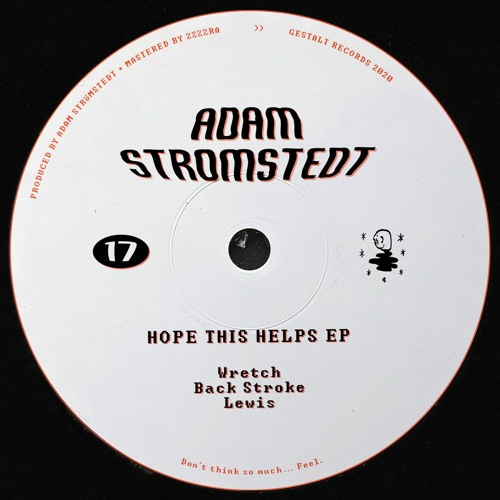 Adam Stromstedt - Hope This Helps [Gestalt Records 2020]