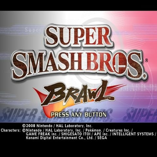Stream Super Smash Bros Brawl 100 Save File 13 from Gramatgistshi | Listen  online for free on SoundCloud