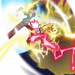 FNF - BATTLE FOR GODLY POWER!! (God Eater [new mix] / Shaggy vs Fleetway Super Sonic Cover)