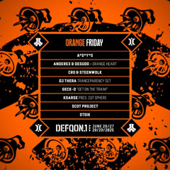 CRO pres. Defqon.1 ORANGE Tribute Mix #2