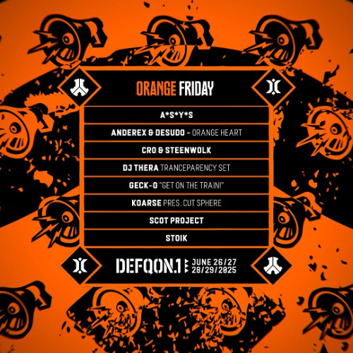 CRO pres. Defqon.1 ORANGE Tribute Mix #3