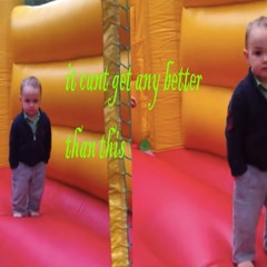 i cant stop bouncing on the bouncy castle