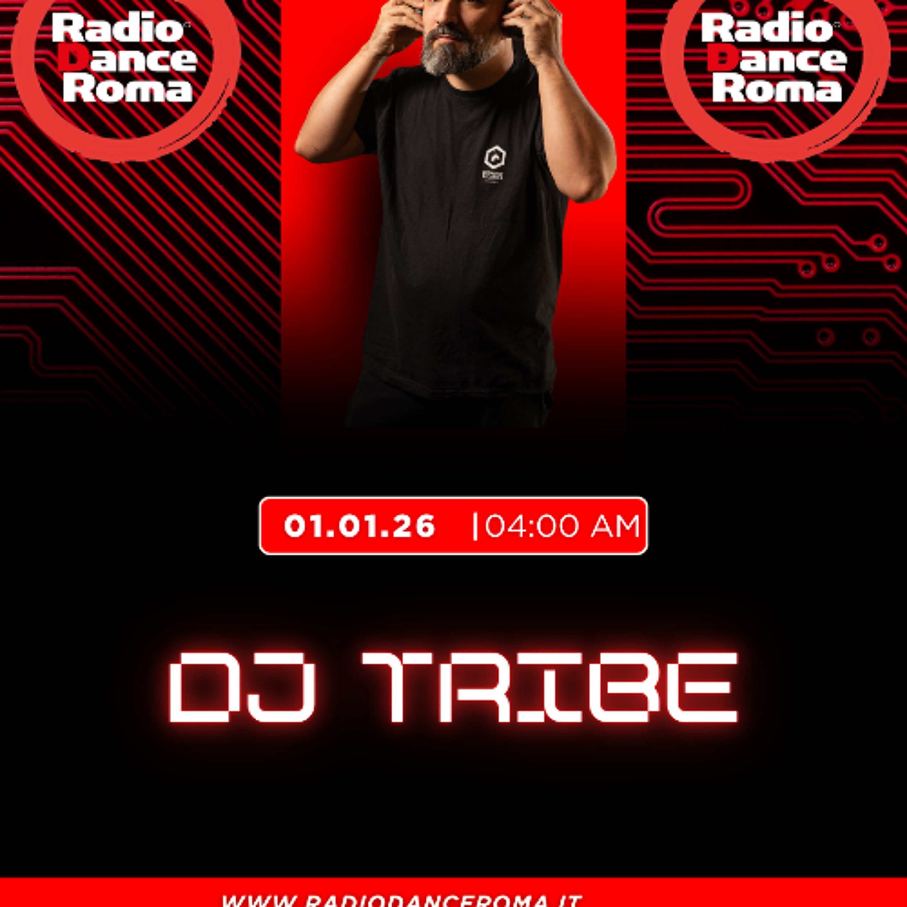 NYE 2026 On Radio dance Roma with Dj Tribe