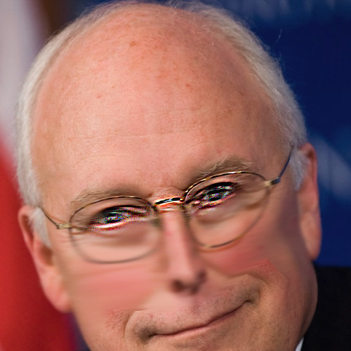 "Cheney Faces Eternity"
