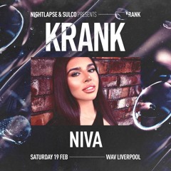 NIVA (Tech House Set) @ KRANK presents PAX, WAV Liverpool, 19/02/22