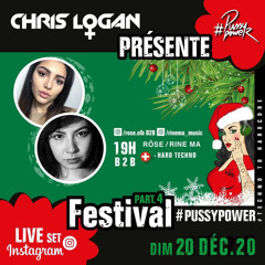 Rine Ma b2b Rōse, live for #Pussypower