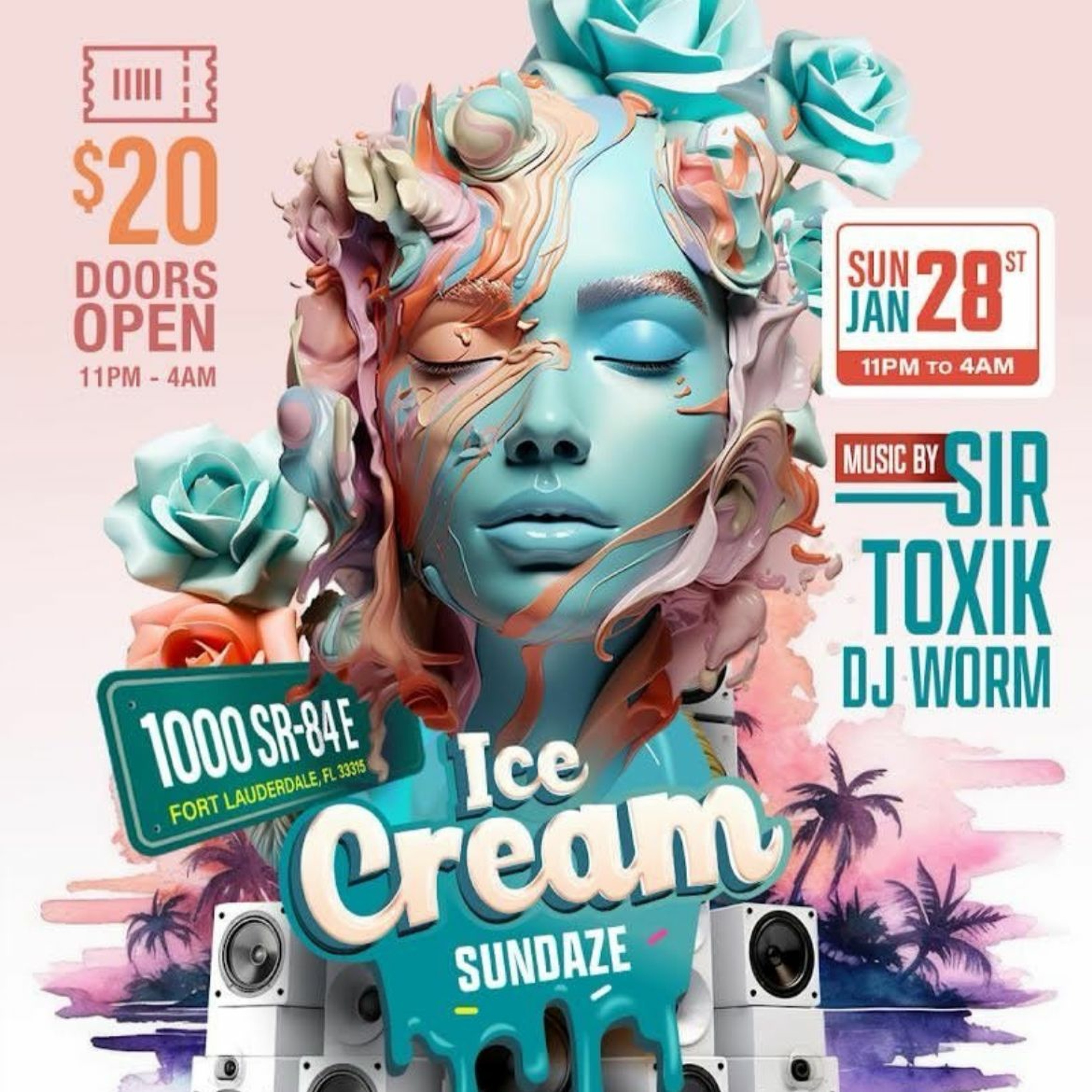 OFFICIAL WORM X SIR TOXIK - ICE CREAM SUNDAZE (LIVE AUDIO)