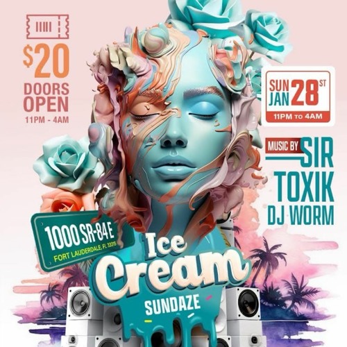 WORM X SIR TOXIK - ICE CREAM SUNDAZE (LIVE AUDIO)
