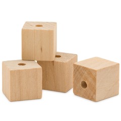 Square wooden Wheel