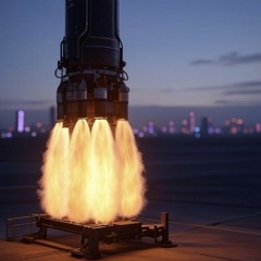 Falcon9 - Engines on