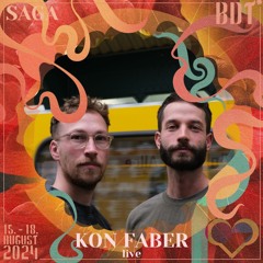 Kon Faber LIVE @ Bucht der Träumer* 2024 / SAGA