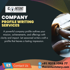 Company Profile Writing Services That Define Your Brand Identity
