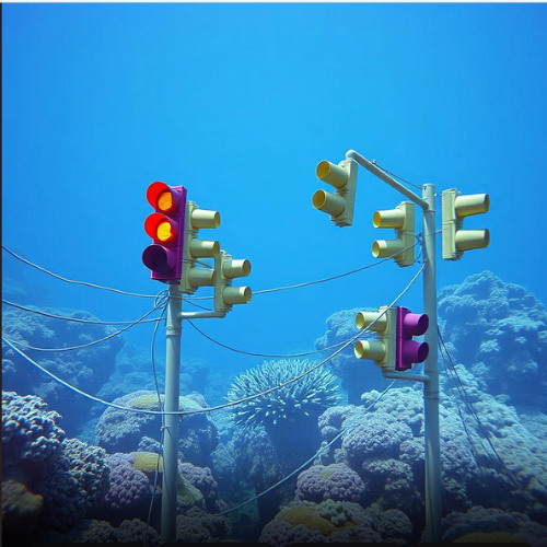 traffic in the ocean