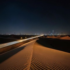 night desert scene