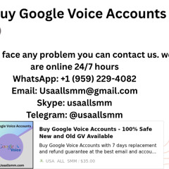 Buy Google Voice Accounts - 100% Safe USA verified ...