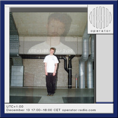 UTC+1:00 - 13th December 2024 - 2:29 DJ set