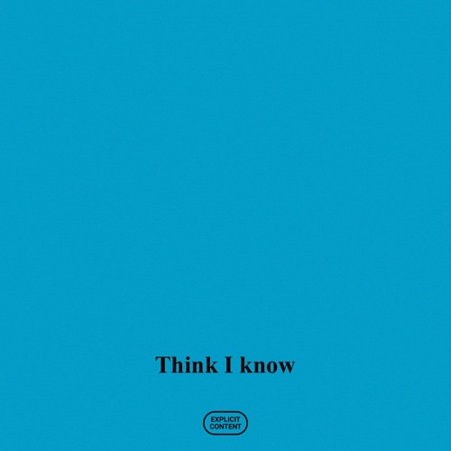 Think I know (Prod. BAHZEE)