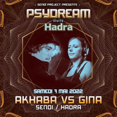 Akhaba & Gina DJ set @Psydream 2022 (00H30 - 02H00)