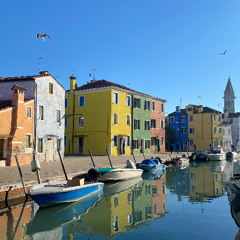 Venezia, Bell Tower in Burano