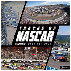 DOWNLOAD KINDLE 💑 2020 Tracks of NASCAR Wall Calendar by  TF Publishing &  TF Publis