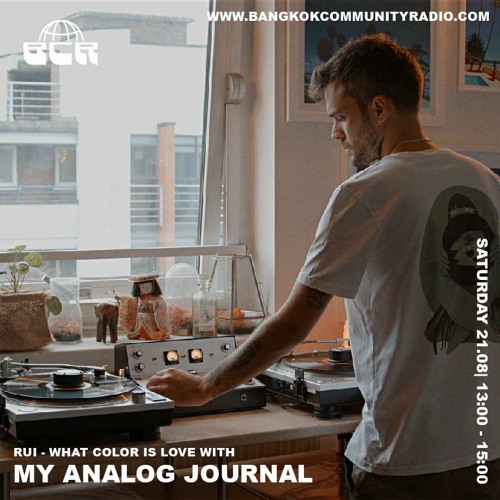 What Colour Is Love With My Analog Journal - 21st August 2021