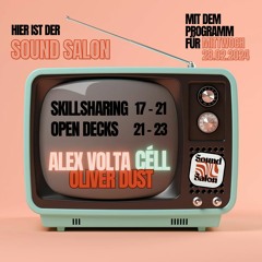 CÉLL @ Sound Salon ⚡️ | Open Decks | Feb 24