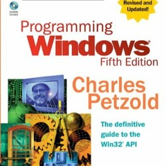 [READ] Programming Windows®, Fifth Edition Microsoft Programming Series