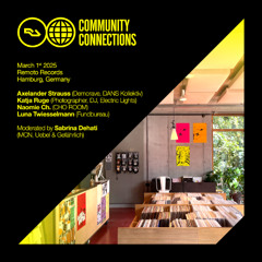 RA Community Connections Hamburg - Panel at Remoto Records