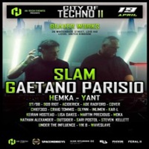 E-viction Live City Of Techno 2 @Beaverworks Leeds Playlist included 2025-04-19