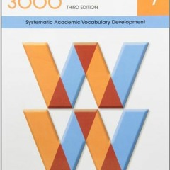 [Free] PDF 🖊️ Wordly Wise 3000 Book 7: Systematic Academic Vocalulary Development by