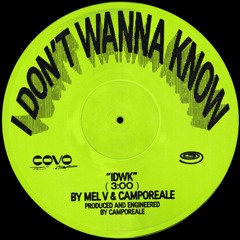 Mario Winans - I Don't Wanna Know  (MEL V & Camporeale Edit)