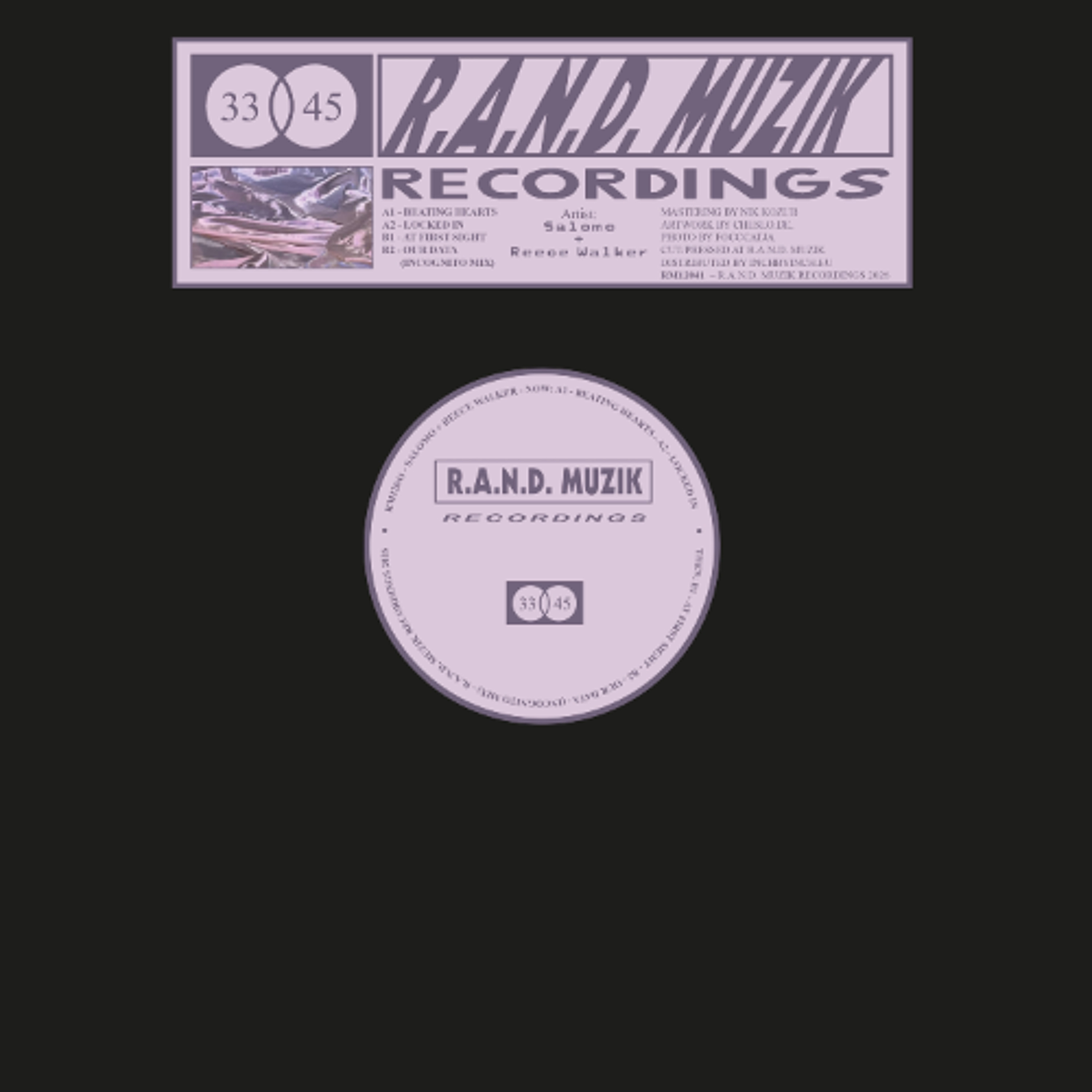 PREMIERE : Salomo & Reece Walker - At First Sight episode artwork