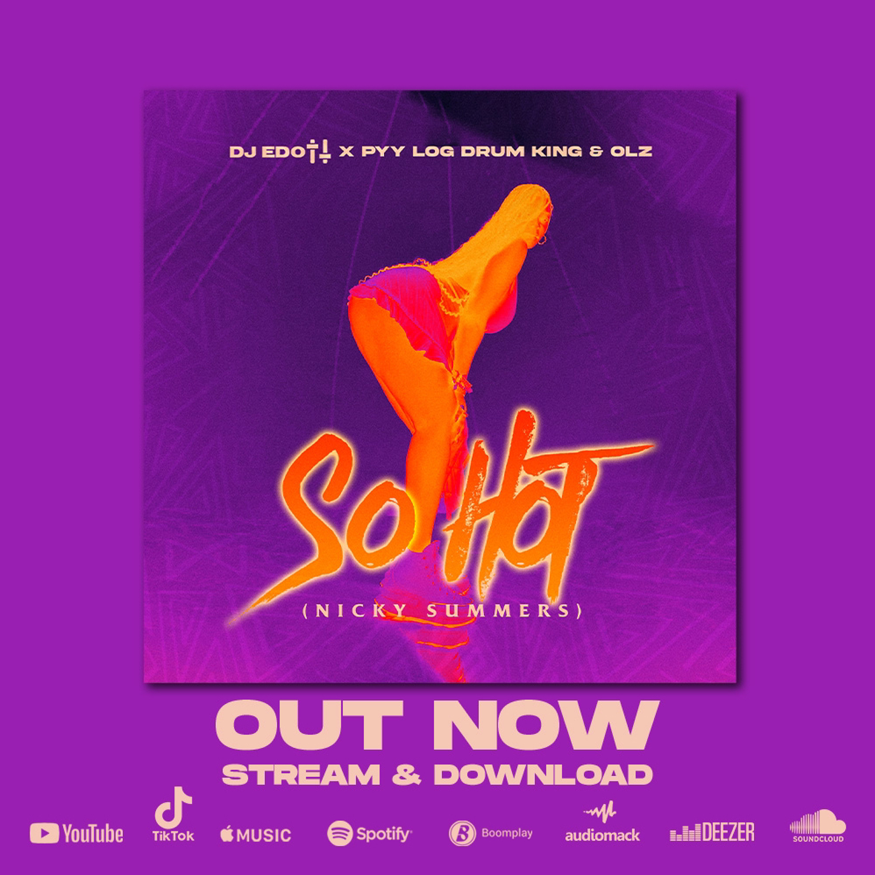 DJ EDOTT - SO HOT (NICKY SUMMERS) AMAPIANO TRACK OUT NOW SPOTIFY APPLE ETC...