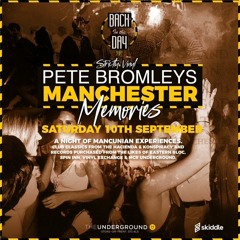 Pete Bromley's Manchester Memories Hacienda Special 1987-1994 - 5 hours live on vinyl 10-09-22