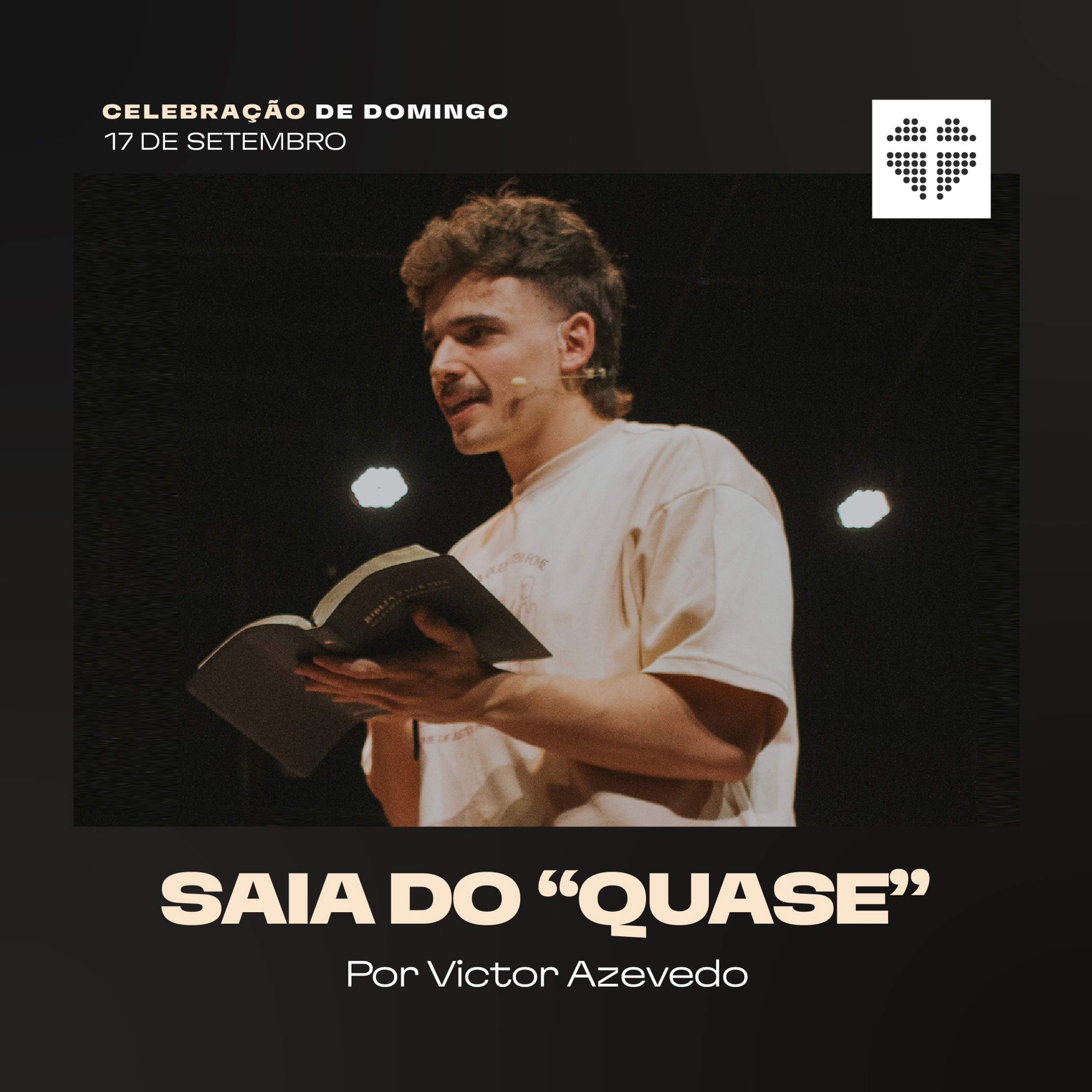 Saia do "quase" | Igreja Por Amor | Victor Azevedo | 17 de setembro de 2023 episode artwork