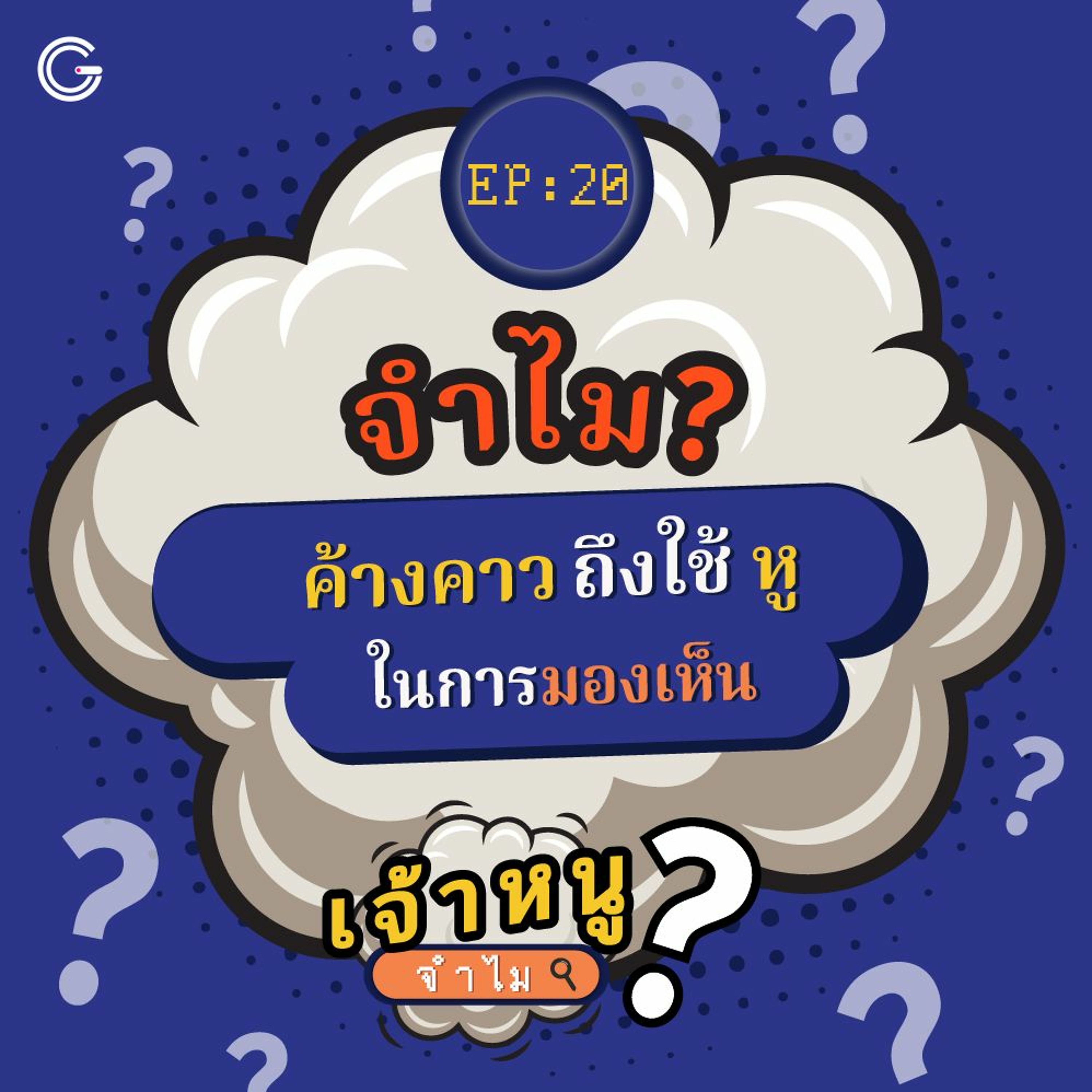 เจ้าหนูจำไม EP. 20 : จำไม? ค้างคาวถึงใช้หูในการมองเห็น