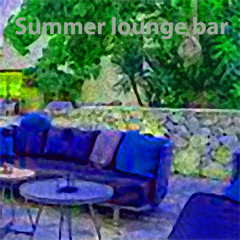 Summer lounge bar