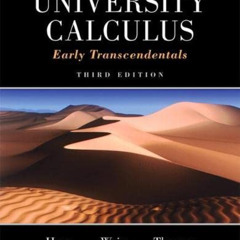 [Free] KINDLE 🗂️ University Calculus: Early Transcendentals by  Joel Hass,Maurice We