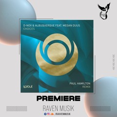 PREMIERE: D-Nox & Albuquerque Feat. Megan Duus - Choices (Paul Hamilton Remix) [Sprout]