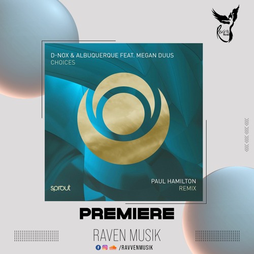 PREMIERE: D-Nox & Albuquerque Feat. Megan Duus - Choices (Paul Hamilton Remix) [Sprout]