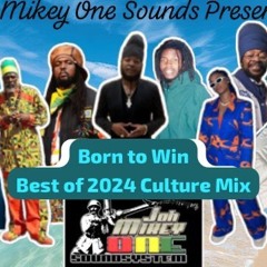"BORN TO WIN" BEST OF 2024 CULTURE MIX-JAH. MIKEY ONE SOUND
