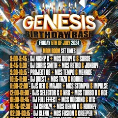 DJ's Red & Major  MC's Stompin & Impulse
