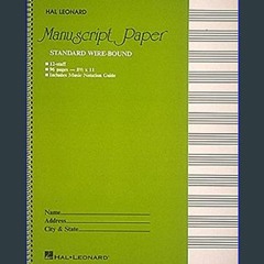{READ/DOWNLOAD} 📖 Standard Wirebound Manuscript Paper (Green Cover)     Spiral-bound – February 1,